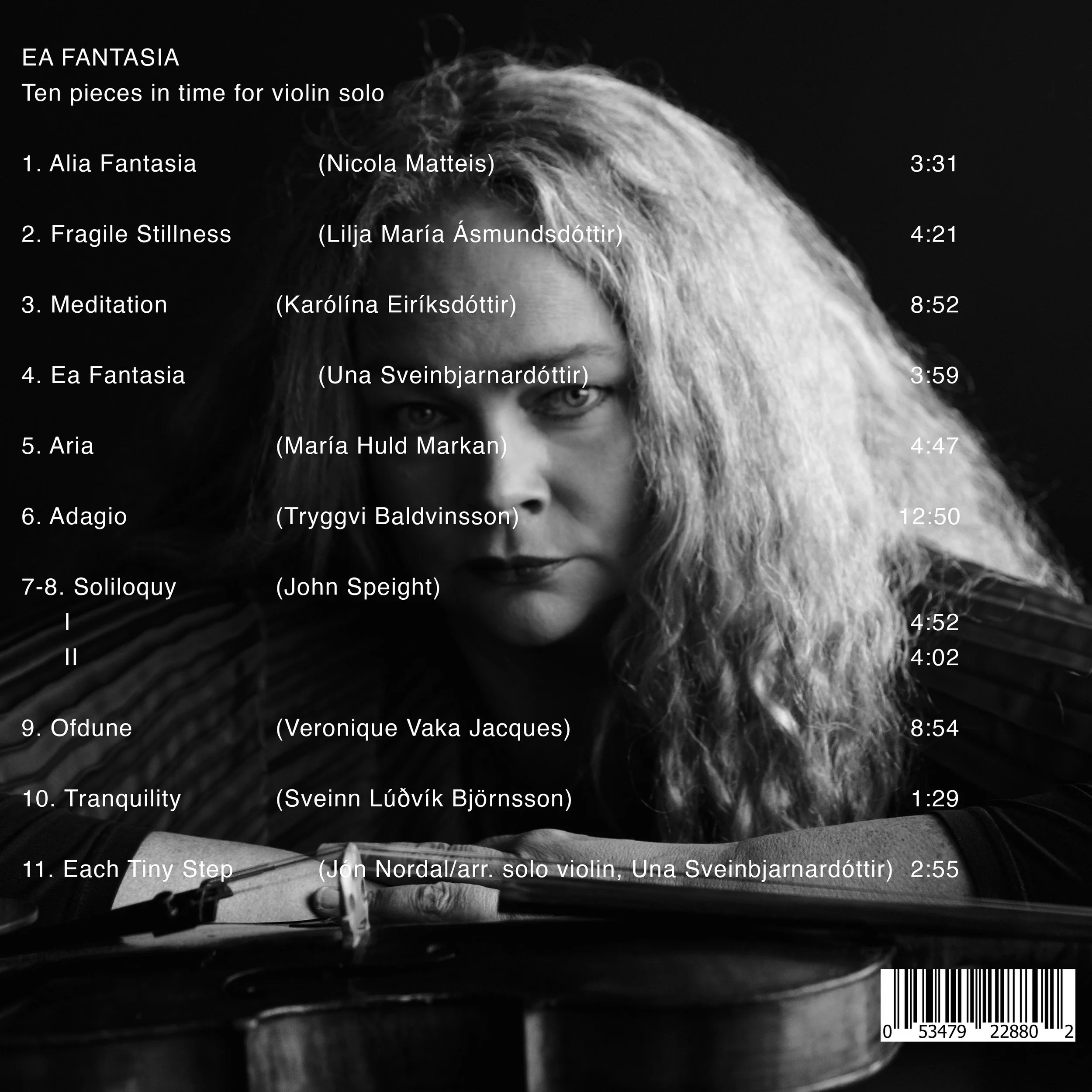 Ea Fantasia - Una Sveinbjarnardóttir, released on Sono Luminus May